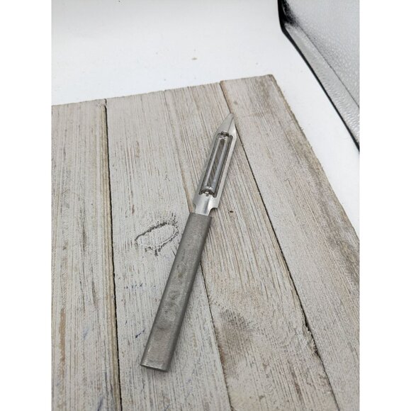 Rada Vegetable Peeler Peeling 7 1/4" Stainless Steel 3 3/4" Blade Advertising #3 - Picture 4 of 7